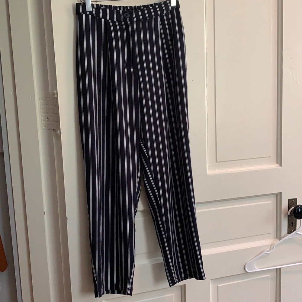 Striped Flowy Pants